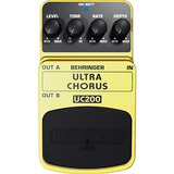 Behringer Uc200 Ultra Chorus Guitar Effect Pedal _s