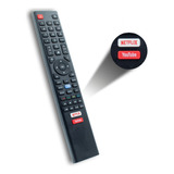 Control Remoto Samrt Tv Hk Pro Con Netflix Y Youtube + Pilas