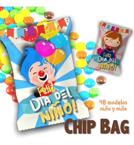 Chip Bag Día Del Niño  Kit Imprimible 