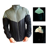 Chaqueta Reflectiva Impermeable Deportes Moto Bicicleta