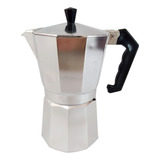 Cafetera Tipo Italiana 25cm Aluminio P/12 Pocillos 720cc Bz3 Color Gris