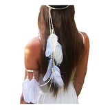 Set De 2 Sombreros De Plumas De Pavo Real Hippie De Teppylon