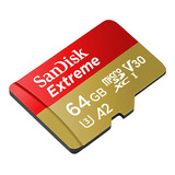 Memoria Tarjeta Micro Sd Xc 64gb Sandisk Extreme V30