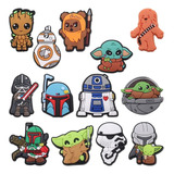 Star Wars 10 Pines Para Crocs Charms