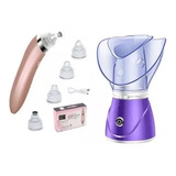 Vaporizador Facial Sauna + Removedor Puntos Negros + Regalo