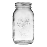 Mason Jar Ball Set De 6 Frascos De 32 Oz Boca Regular