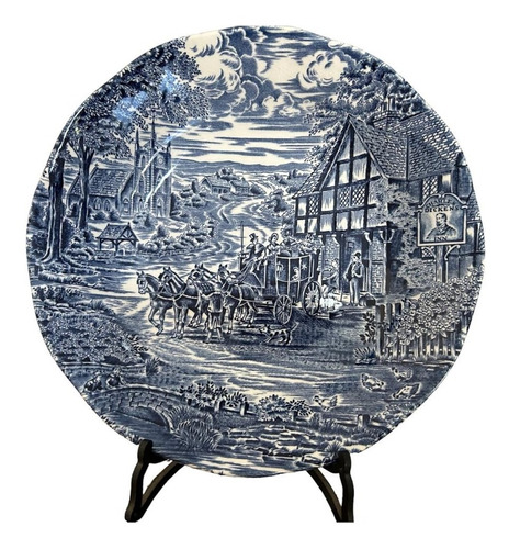 Plato Decorativo Bowls Porcelana Inglesa Antiguo De 20cm
