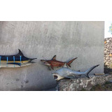 Animales Disecados 100% Artificiales Tiburon Blanco,martill