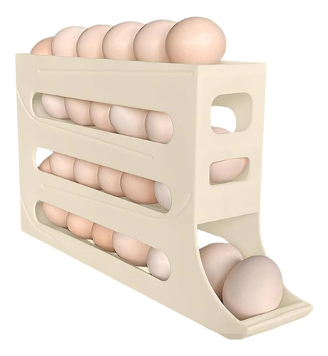 Organizador Deslizante Para Huevos Para Refrigerador