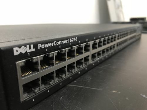 Switch Dell Powerconnect 6248 48 Portas 1gb + 4x Sfp 1gb +nf