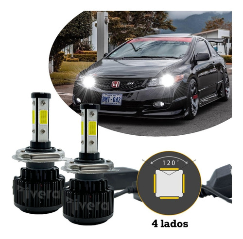 V12 Led Xenon 4 Caras H3 Niebla Toyota Sienna 2005