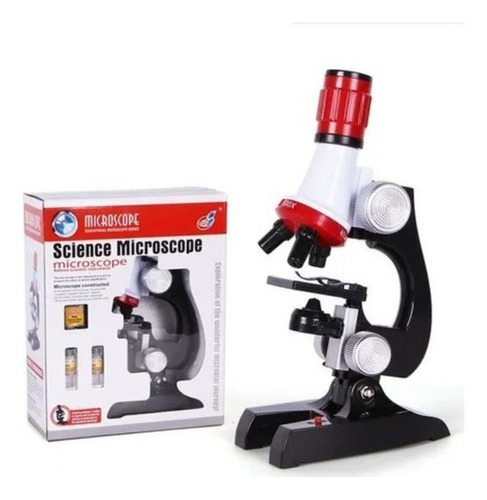 Kit Biológico Para Niños Microscopio Juguete Educativo