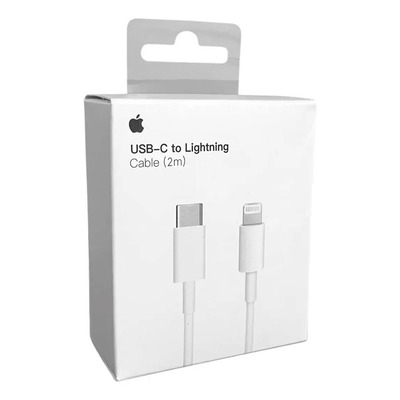 Cable Usb-c A Lightning Original Apple A2441 (2m) | Meses sin interés