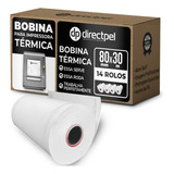 Directpel Bobina Térmica 80mm Mini Impressora Portátil Mtp3