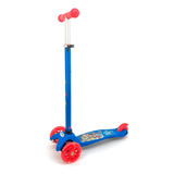 Scooter Monopatin Paw Patrol La Pelicula Chase Con Luz Color Azul