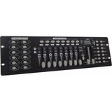 Mesa Dmx 512 Operator 1 Profissional 192 Cenas-strobo-moving