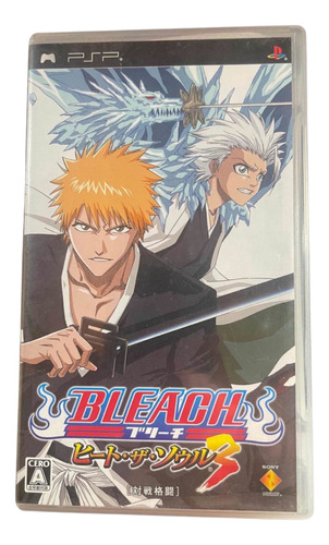 Psp Bleach Heat The Soul 3 Original Japan Impecável Usado