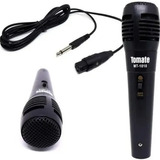 Microfone Dinamico C/ Fio 1,5mts P10 Karaoke P/ Caixa De Som