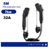 Ev. Cable De Carga 32a 7kw,cargador De Vehículo Eléctrico