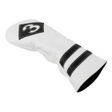 Club Headcover Shaft Protector Sleeves Driver Blanco Negro 3