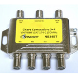 Chave Comutadora 3x4 Amplificada Nanosat Original