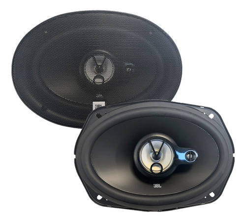 Bocina Tipo Triaxial Jbl 9631 Para Auto/camioneta Color Negro 6  X 9  X 2 Unidades 