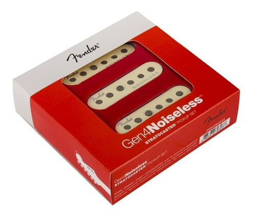 Set Cápsulas Fender Gen4 Noiseless Para Stratocaster