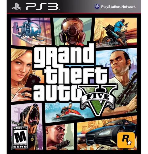 Grand Theft Auto Gta V 5 Ps3 Fisico