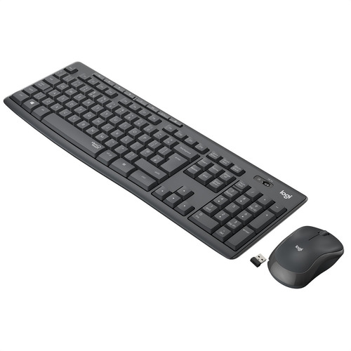 Logitech Mk295, Combo Inalámbrico Silencioso Teclado Y Mouse