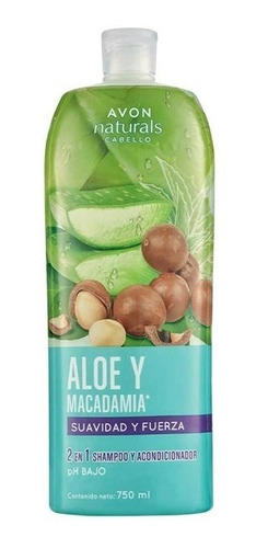 Shampoo Aloe Y Macadamia 2 En 1 - mL a $26