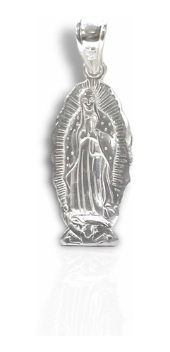Medalla Virgen De Guadalupe De Plata 