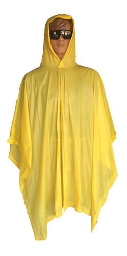 Poncho Lluvia Agua Pvc 100% Impermeable Colores Varios