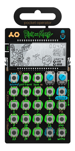 Po-137 Rick & Morty Pocket Operator - Teenage Engineering