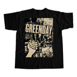 Camiseta Green Day Banda Punk Rock Estilo Unissex