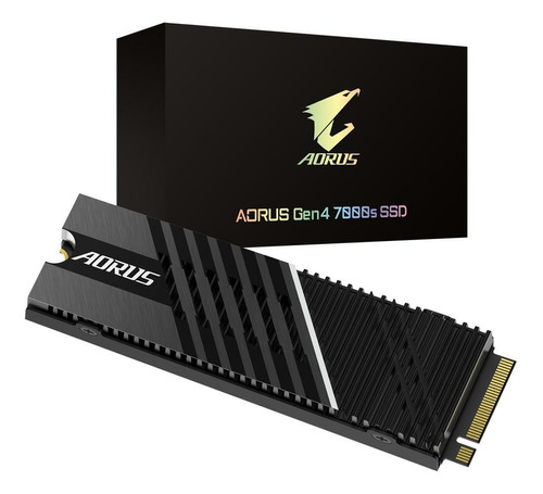 Ssd Gigabyte Aorus Nvme Gen4 7000s 2tb - Compatível Com Ps5