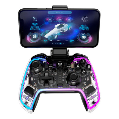 Gamepad Balam Rush Control Bt 5.0 Android Pc Switch Ps4 G595 Color Transparente | Meses sin interés