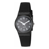 Reloj Mujer Swatch Lb170e Cuarzo 25mm Pulso Negro En