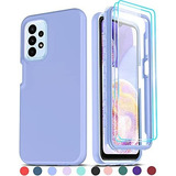 Funda + Protector De Pantalla Para Samsung A23 Violeta 