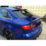 Spoiler De Cristal Trasero Roof Audi A3 Sedan Carbono 