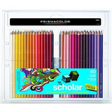 Lapices De Colores Prismacolor Scholar Paquete 60 Piezas