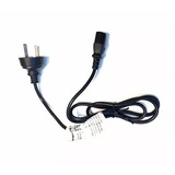 Cable Power 220v Interlock P/ Fuentes Cargadores Pc R Mejia