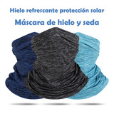 Multifunción Hielo Seda Máscara Cuello 3 Piezas Set