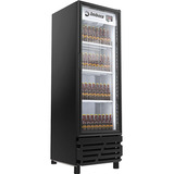 Cervejeira Imbera Vertical Porta Vidro 522 Litros Preto 127v 110v