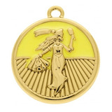 Medalha Pingente Orixá Oxum