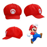 Gorra Boina Mario Bross Luigui Sombrero Juego