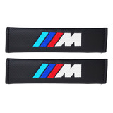 2 Almohadillas Vinipiel Cinturón Auto Bmw M 23.5cm