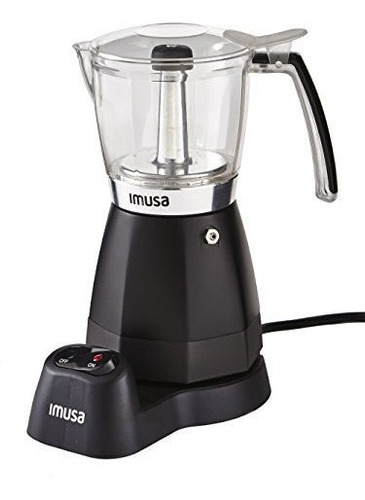 Imusa Usa B120-60006 Cafetera Electrica /moka Maker 3-6-cup,