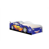 Cama Infantil Carro Carrinho Speed Azul, Quarto Infantil