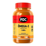 Omega 3 Fish Oil 1000 Mg Fdc 360 Cápsulas Importado