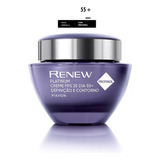 Renew Platinum Dia Avon Creme Facial Anti Rugas 55 Anos +